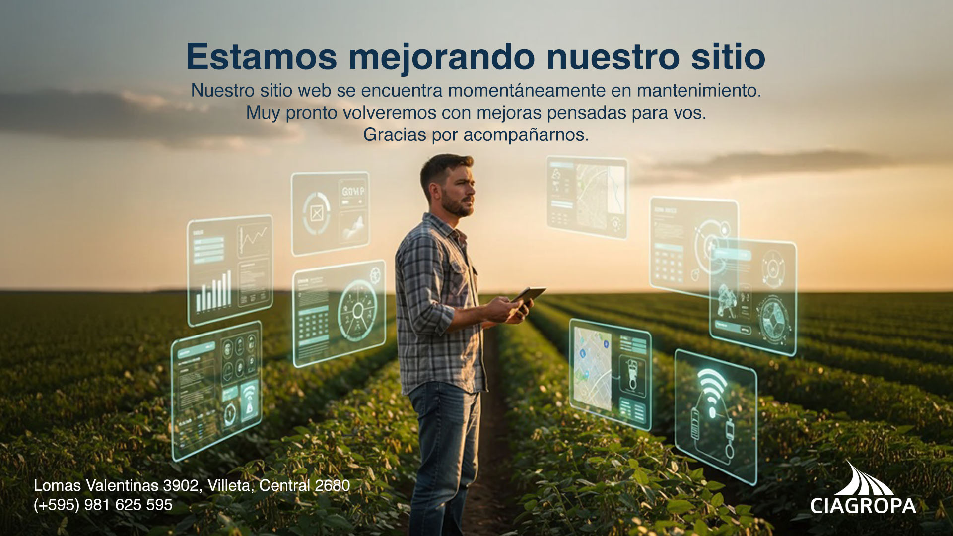 CIAGROPA – Estamos mejorando nuestro sitio